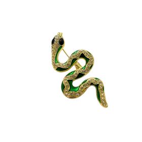 Broszka kolorowa żmija