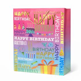 Torba prezentowa HAPPY BIRTHDAY multikolor XXXXL