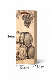 Obrazek dla: Torba na wino beczki