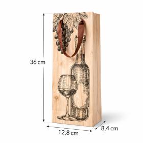 Obrazek dla: Torba na wino butelka