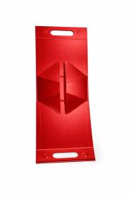 Obrazek 2 dla: Pudełko  Prezentowe L Trójkąt Torba Czerwona