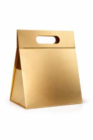 Obrazek dla: Pudełko  Prezentowe S Trójkąt Torba Beżowa