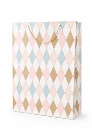 Obrazek dla: Torba prezentowa urodzinowa XXXXL romb