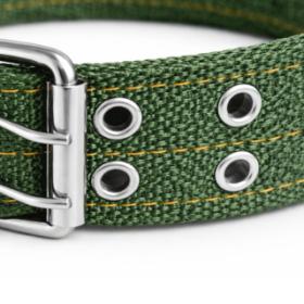 Obrazek 2 dla: Obroża 4 cm khaki