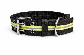 Obrazek dla: Obroża z odblaskiem 5 cm czarna