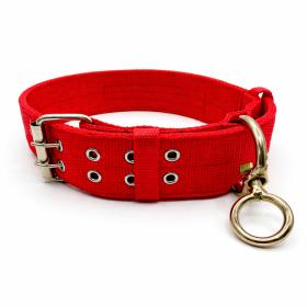 Obrazek 2 dla: Obroża POLICE DOG czerwona 