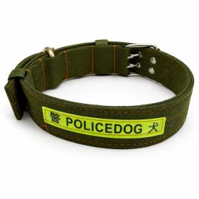 Obrazek dla: Obroża POLICE DOG zielona