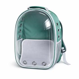 Obrazek dla: Transporter plecak przezroczysty zielony