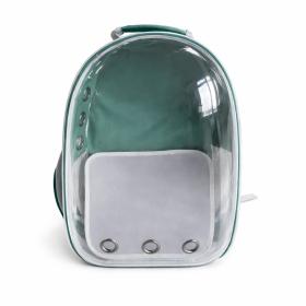 Obrazek 2 dla: Transporter plecak przezroczysty zielony