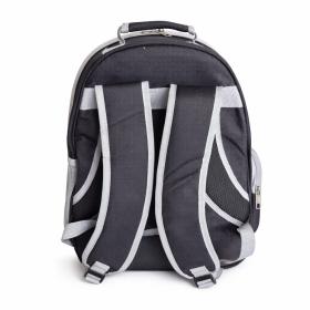 Obrazek 2 dla: Transporter plecak przezroczysty czarny 