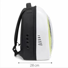 Obrazek 2 dla: Transporter z szybką dla zwierząt zielony