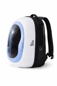 Obrazek 2 dla: Transporter z szybką dla zwierząt błękitny