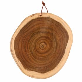 Obrazek dla: Okrągła deska z akacji podstawka średnica 30 cm