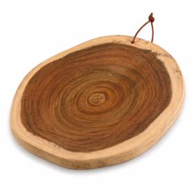 Obrazek 2 dla: Okrągła deska z akacji podstawka średnica 30 cm