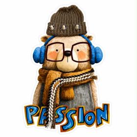 Obrazek dla: Naklejka Passion