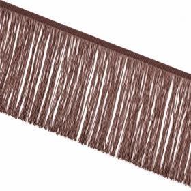 Obrazek dla: Frędzle ozdobne szerokość 20 cm brązowy