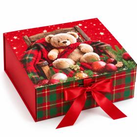 Obrazek dla: Pudełko świąteczne miś