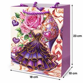 Obrazek 2 dla: Torebka prezentowa moda glamour