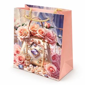 Obrazek dla: Torba prezentowa glamour kobieta 3D
