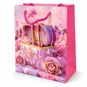 Obrazek dla: Torba prezentowa glamour kobieta 3D