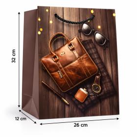 Obrazek 2 dla: Torba prezentowa dla mężczyzny 3D