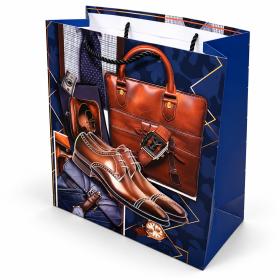Obrazek dla: Torba prezentowa męska 3D elegancka